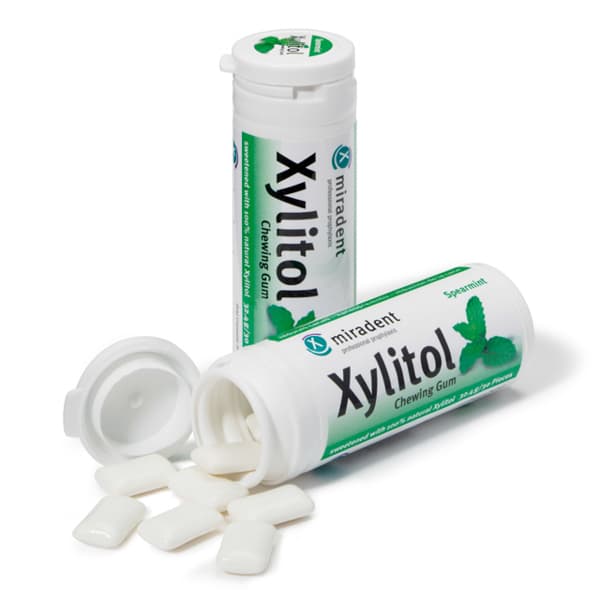 miradent XYLITOL CHEWING GUM Spearmint