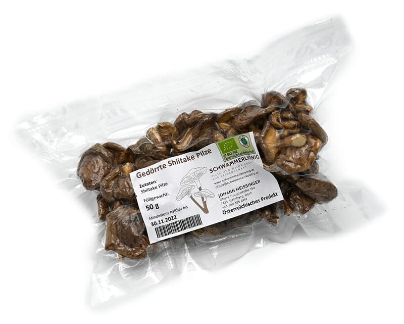 Shiitake dried
