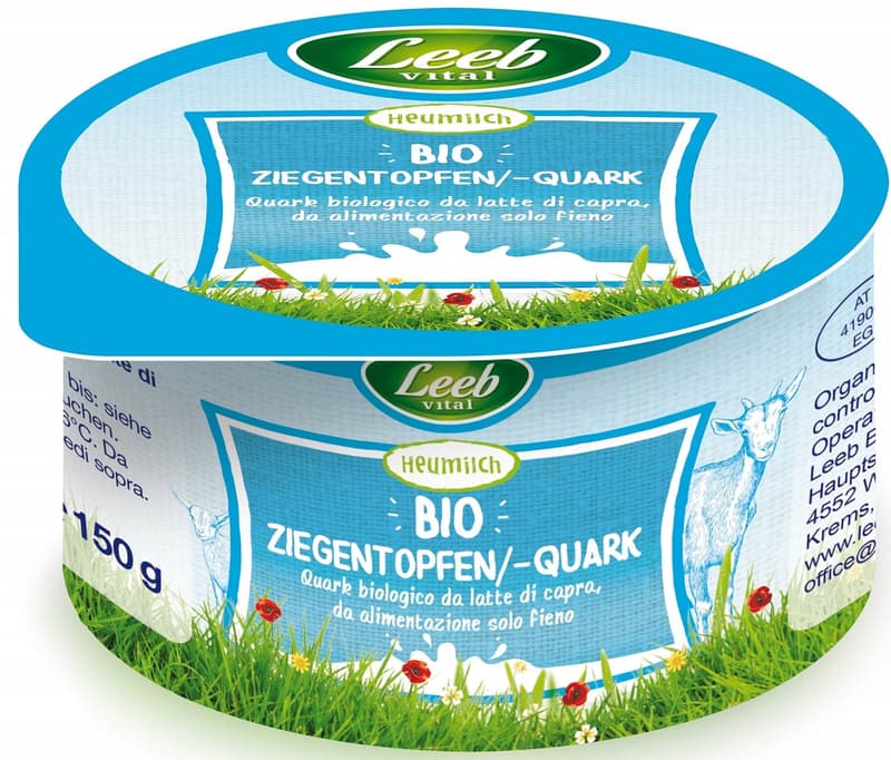 Leeb Vital BIO goat's milk curd cheese