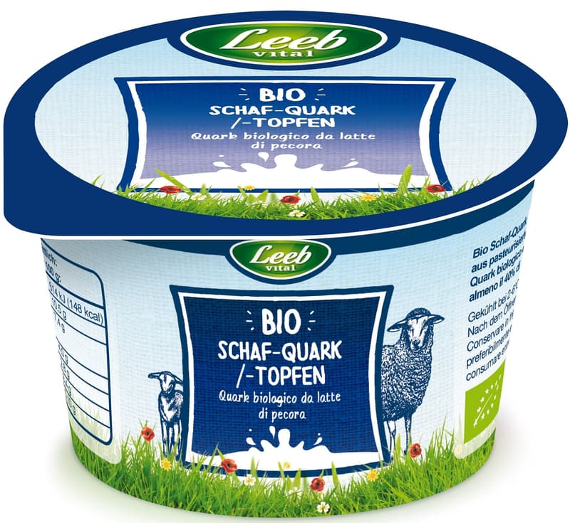 Leeb Vital BIO Sheep's milk curd cheese