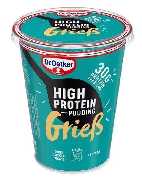 Dr. Oetker High Protein Pudding Grieß