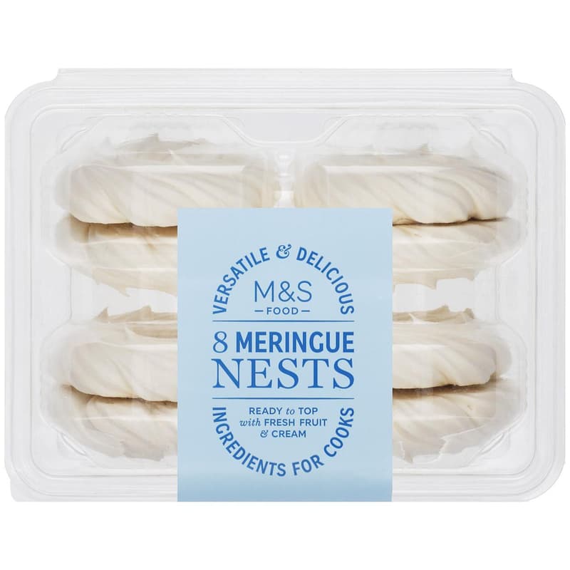 Marks & Spencer 8 Meringue Nests