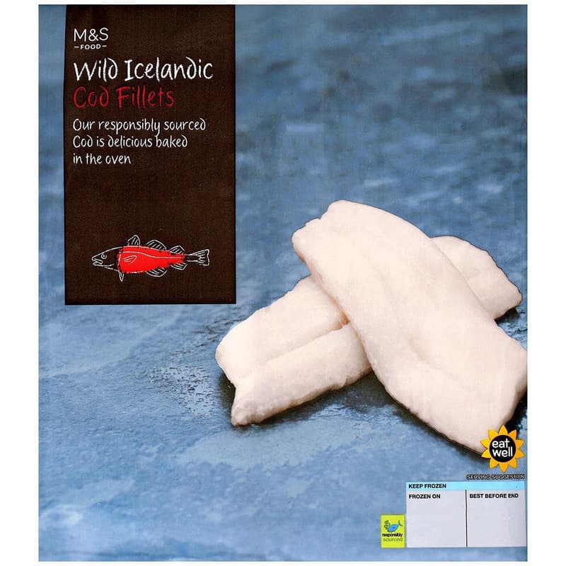 Marks & Spencer 4 Wild Icelandic Cod Fillets