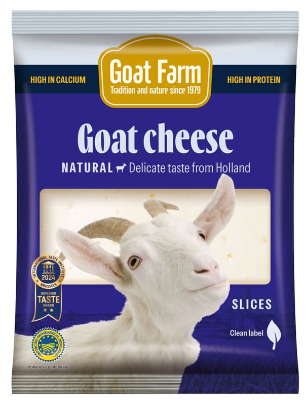 Goat Farm Ziegenkäse in Scheiben Natur