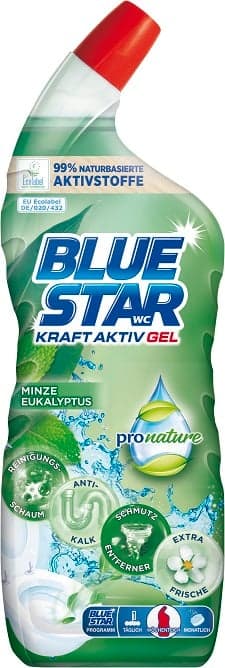 Blue Star WC Reiniger Kraft Aktiv Pro Nature Minze