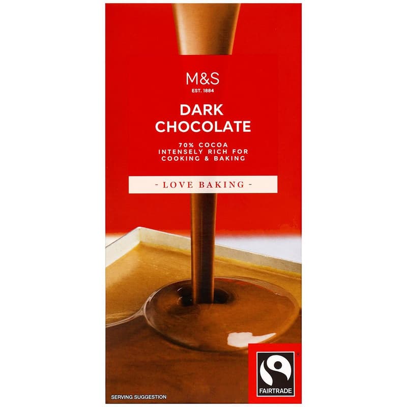 Marks & Spencer Dark Cooking Chocolate
