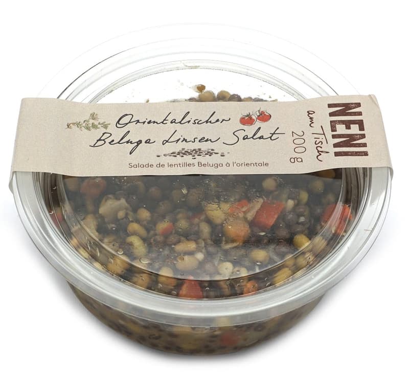 NENI Orientalischer Beluga-Linsen Salat