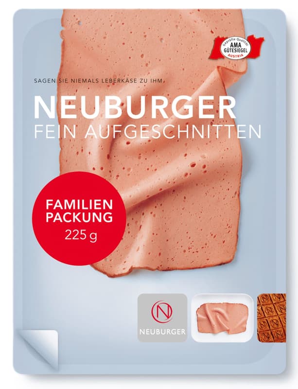 AMA Neuburger Familienpackung geschnitten