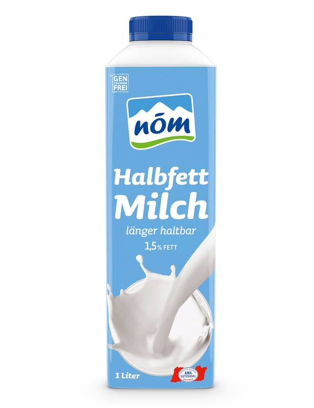 nöm Halbfettmilch 1,5% länger haltbar