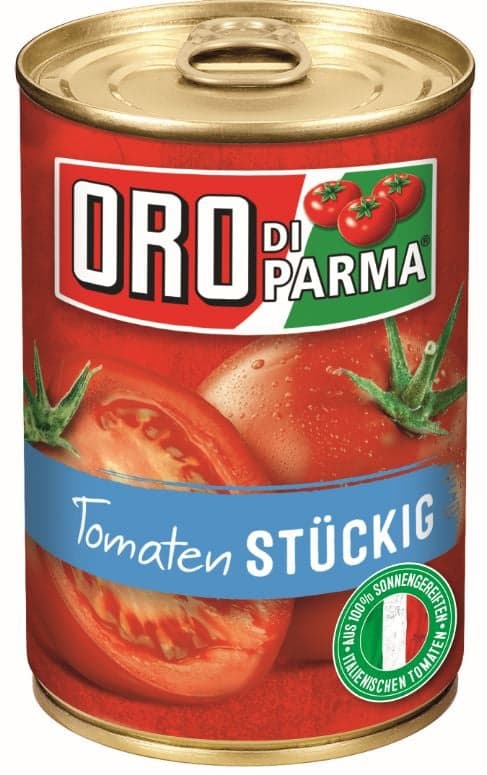 Oro di Parma chunky, peeled tomato