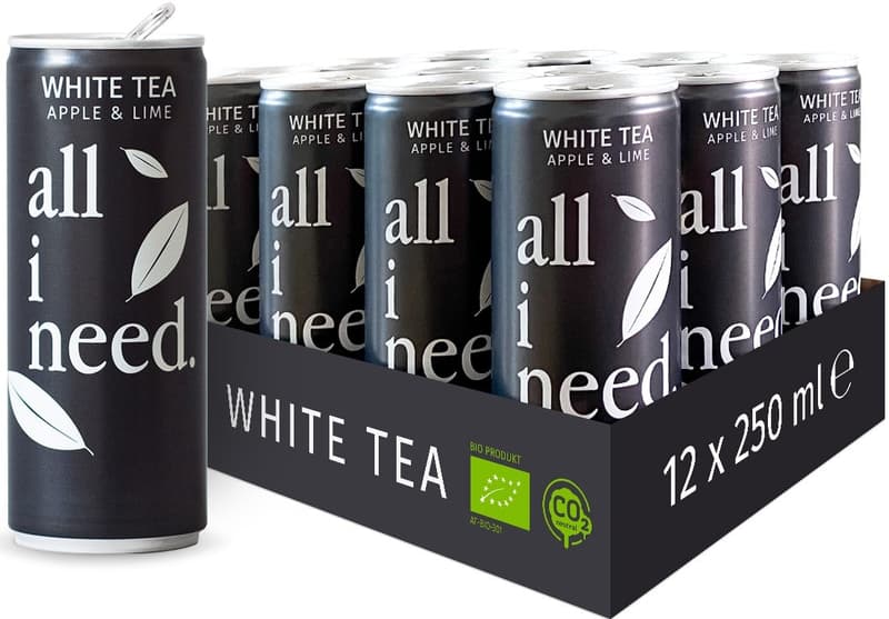 All I Need White Tea Energy BIO 12 x 250ml (EinwegPFAND)