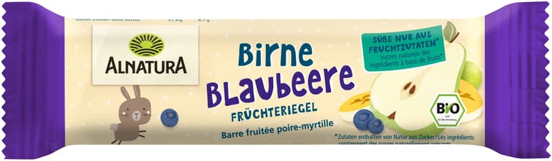 Alnatura BIO Birne-Blaubeere Früchteriegel