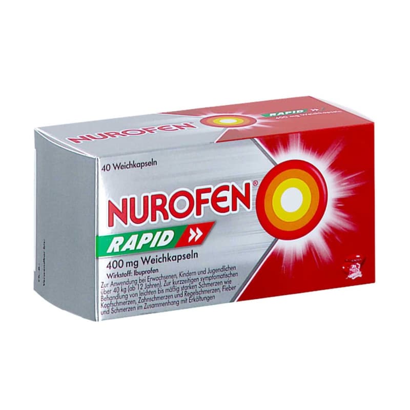 Nurofen rapid 400 mg soft capsules