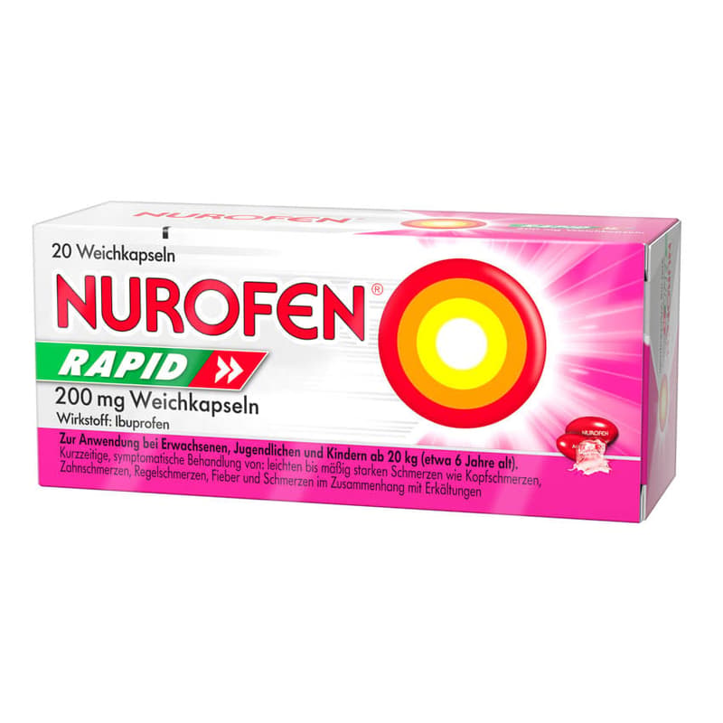 Nurofen rapid 200 mg Weichkapseln