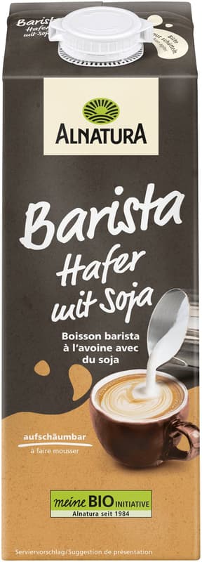 Alnatura BIO Barista Hafer mit Soja