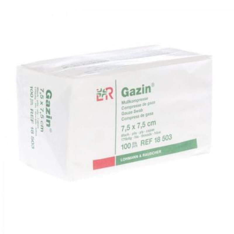 Gauze compresses Gazin 16-fold sterile 7,5x7,5