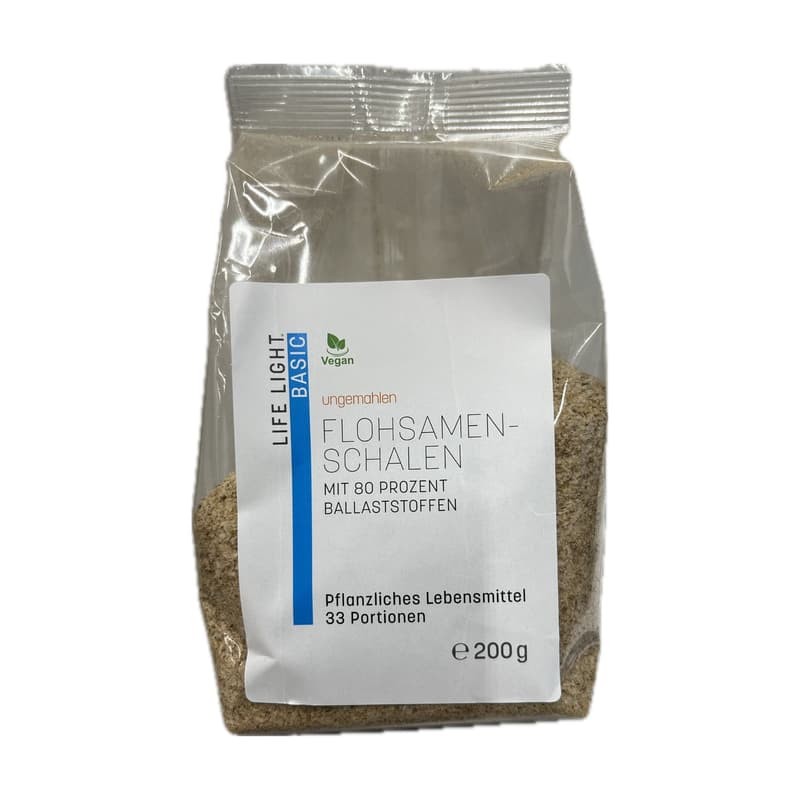 Flohsamenschalen ganz