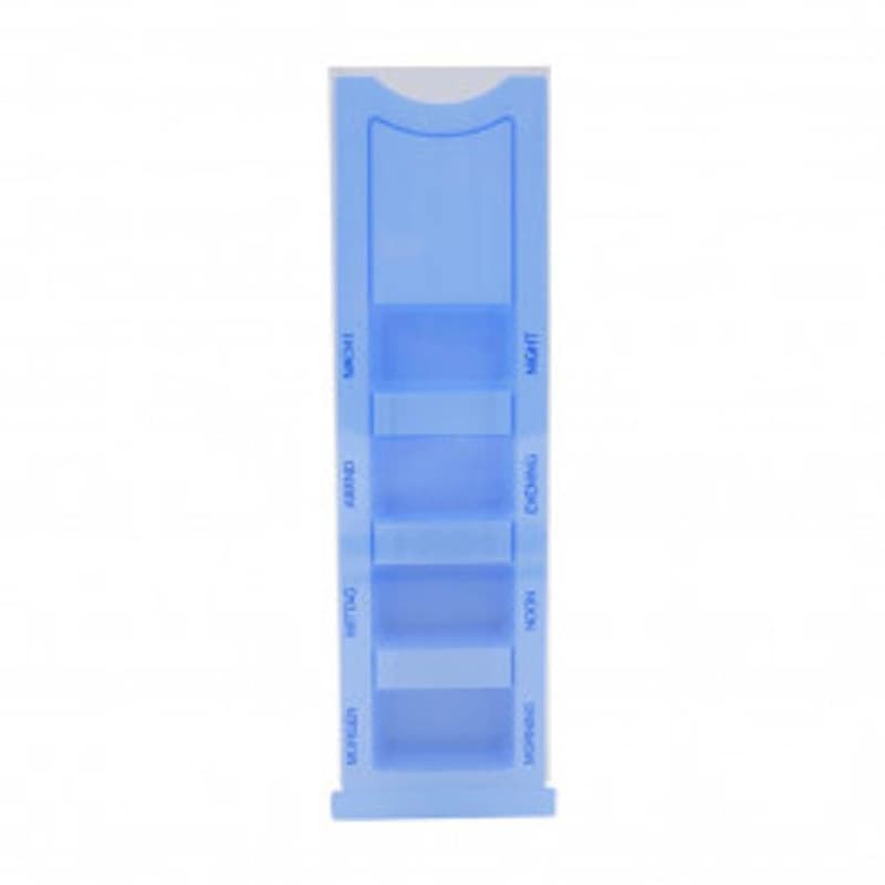 Medikamentendispenser  1Tag Blau 4 Fächer