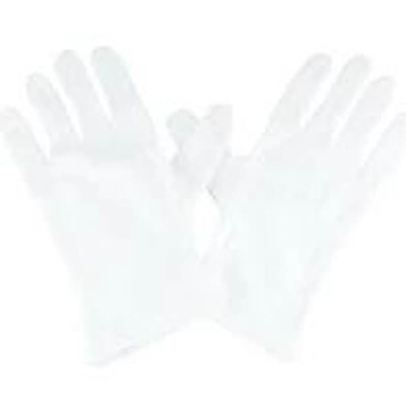 Zwirnhandschuh weiß Gr. 8