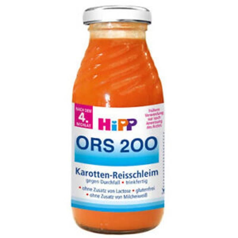 Hipp ORS 200 Karotte Reisschleim nach dem 4. Monat