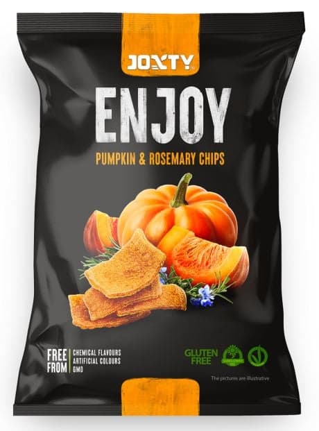 ENJOY CHIPS Potato chips Kürbis und Rosmarin glutenfrei