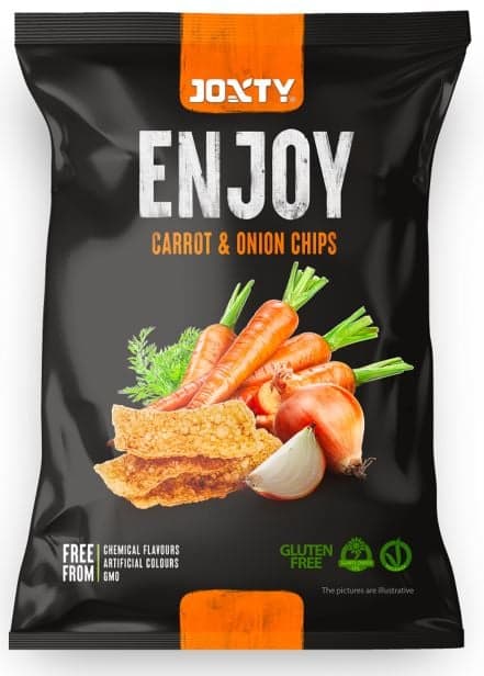 ENJOY CHIPS Potato chips Karotte und Zwiebel glutenfrei
