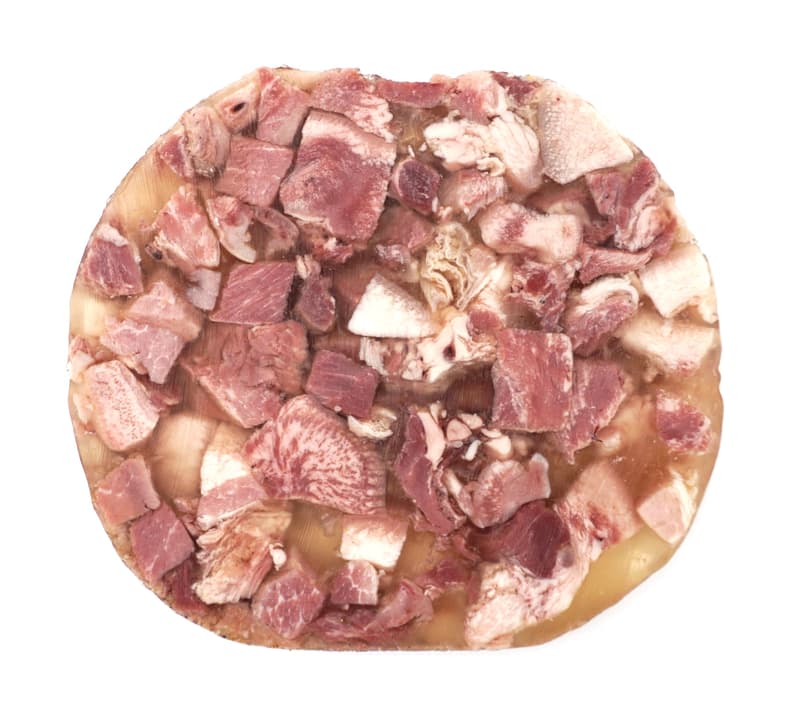 Fleischerei Schwarzböck pressed sausage slices