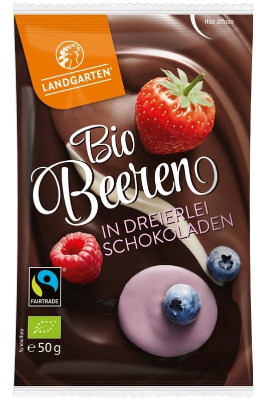 Landgarten BIO Beeren dreierlei Schokoladen