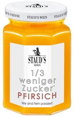 Staud's Fruchtaufstrich Pfirsich Zuckerreduziert
