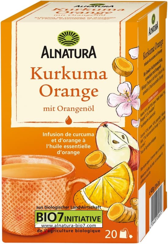 Alnatura BIO Kurkuma Orange Teebeutel 20x2g