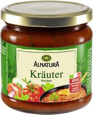 Alnatura BIO Tomato sauce herbs