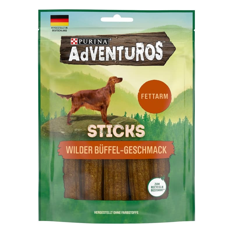 ADVENTUROS Sticks mit Büffelgeschmack