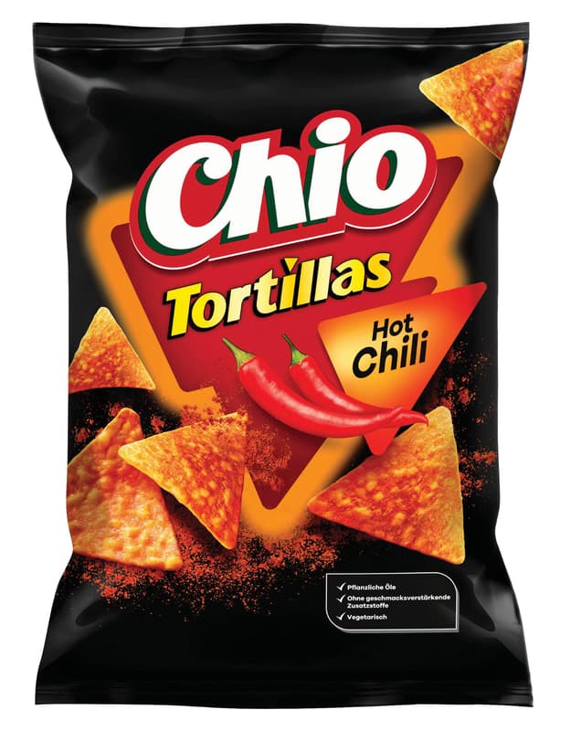 Chio Tortillas hot Chili