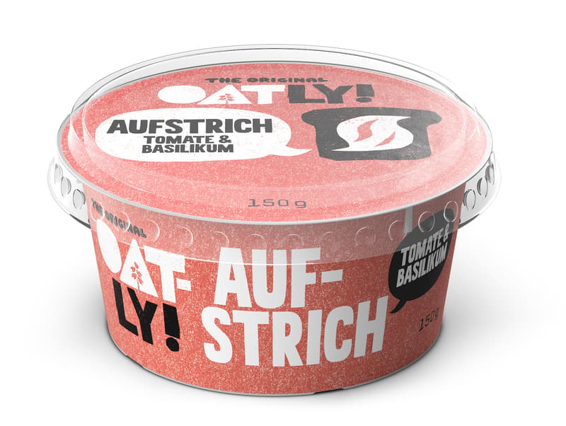 Oatly Aufstrich Tomate & Basilikum