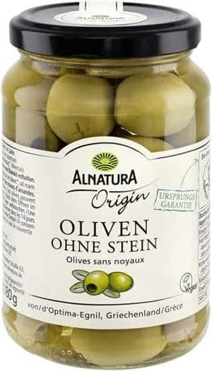 Alnatura BIO Green olives without stone