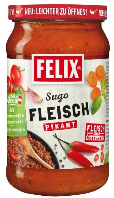 Felix Sugo mit Fleisch Pikant