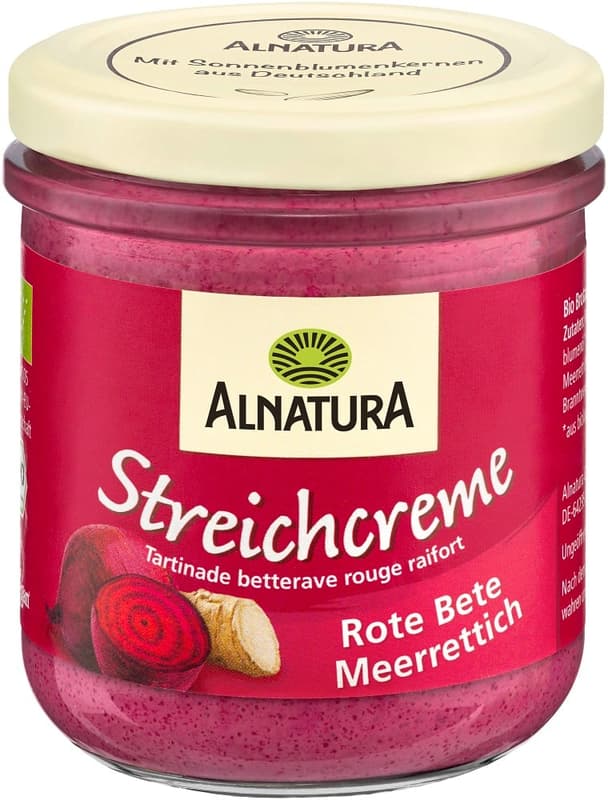 Alnatura BIO beetroot horseradish spread