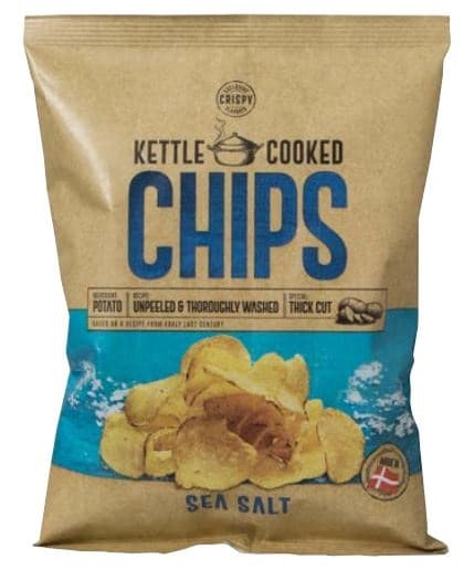 Crispy Kettle Chips Cooked Sea Salt