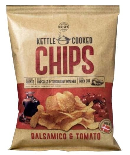 Crispy Kettle Chips Balsamic & Tomato