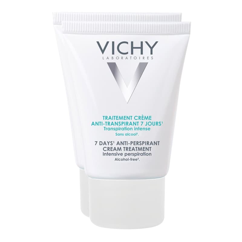 VICHY Deodorant Cream Anti Transpirant with 7-day effect Twin pack