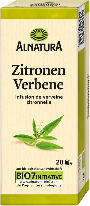 Alnatura BIO Zitronenverbenentee Teebeutel 20x1,5g