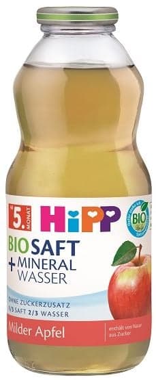 HiPP BIO Juice & Mineral Water Mild Apple
