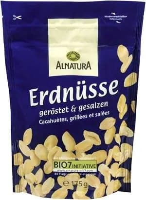 Alnatura BIO Erdnüsse geröstet und gesalzen