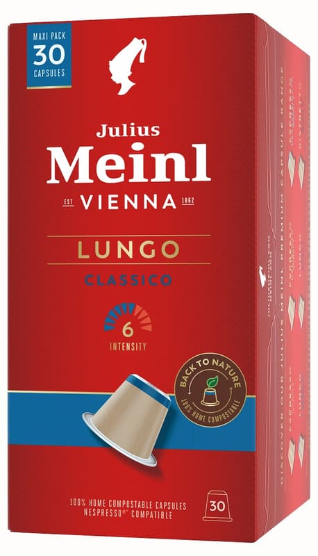 Julius Meinl XXL Lungo Classio Biodegradable 30 capsules