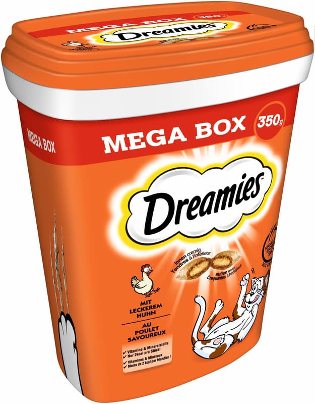 Dreamies mit leckerem Huhn
