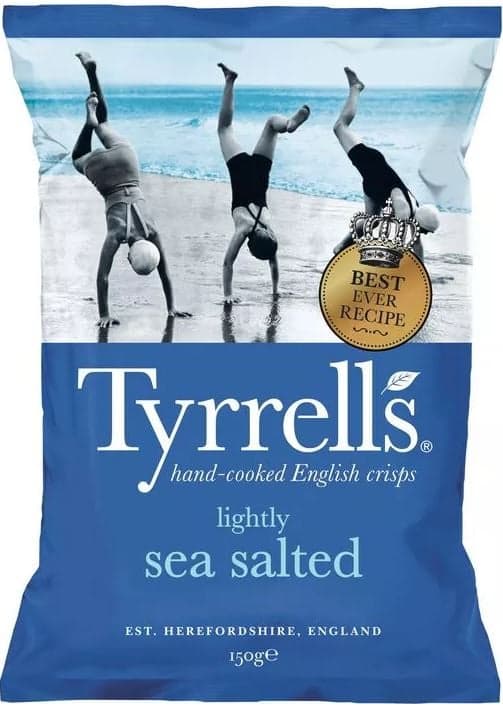 Tyrrells Chips lightly sea salted