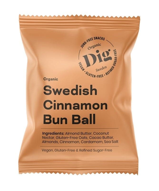 DIG ORGANIC Swedish Cinnamon Bun Ball