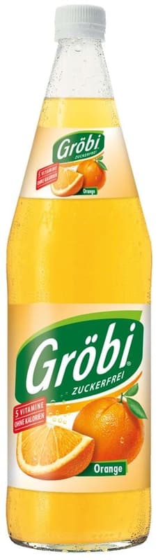 Gröbi Orange Zuckerfrei (Mehrweg)