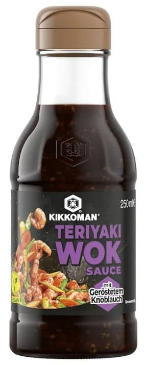 Kikkoman Teriyaki Sauce with roasted garlic
