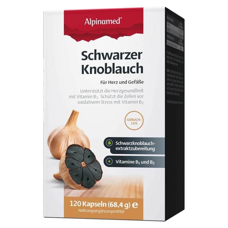 Alpinamed Schwarzer Knoblauch Kapseln 120 Stück